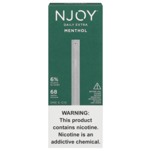 NJOY DAILY Menthol Disposable – Smooth, Refreshing Menthol Vape