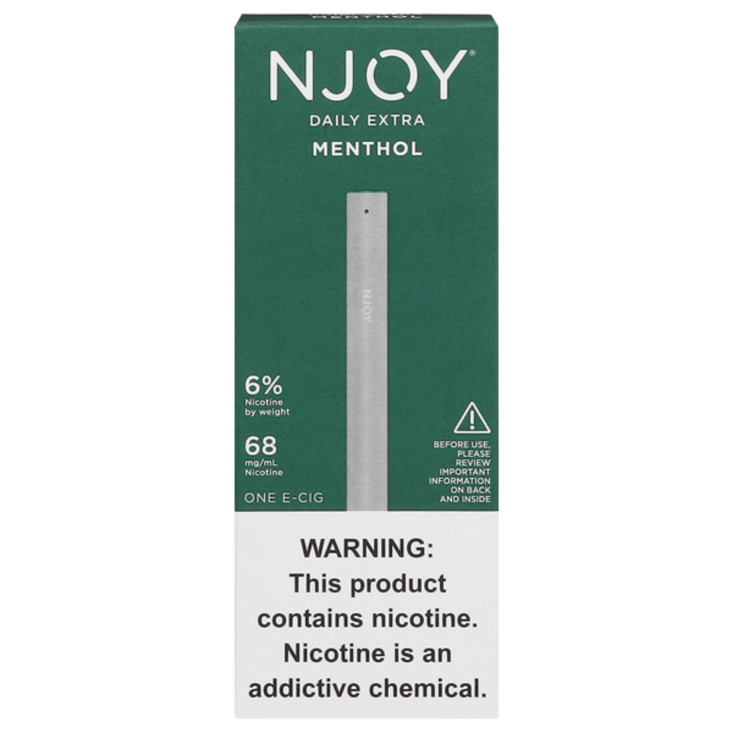 NJOY DAILY Menthol Disposable – Smooth, Refreshing Menthol Vape