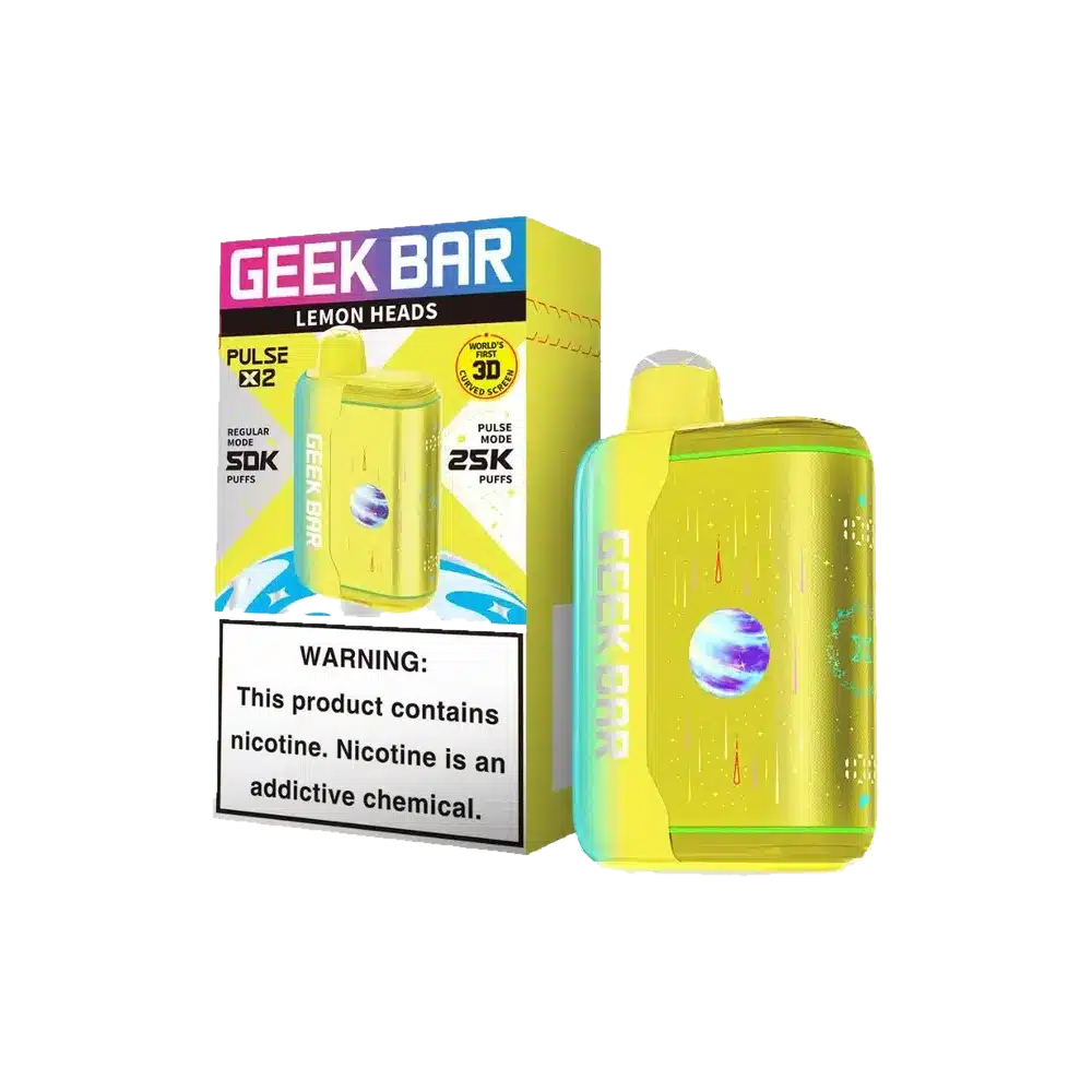 Geek Bar Pulse X2 50K Disposable Vape - Lemon Heads product image