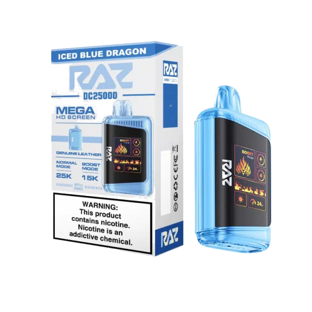 RAZ LTX 25K Disposable Vape - Iced Blue Dragon product image