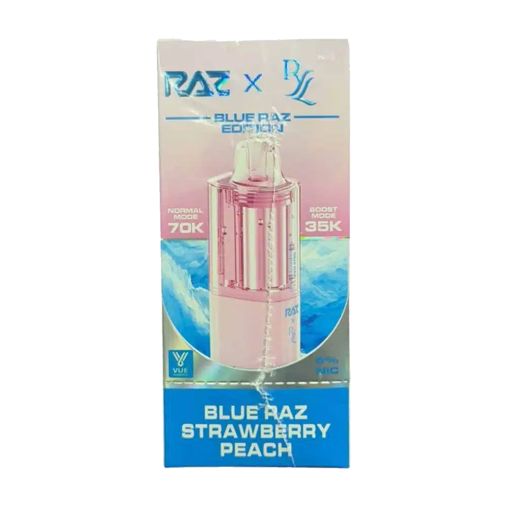RAZ x RYL VUE 70K Refill Pod - Blue Raz Strawberry Peach product image