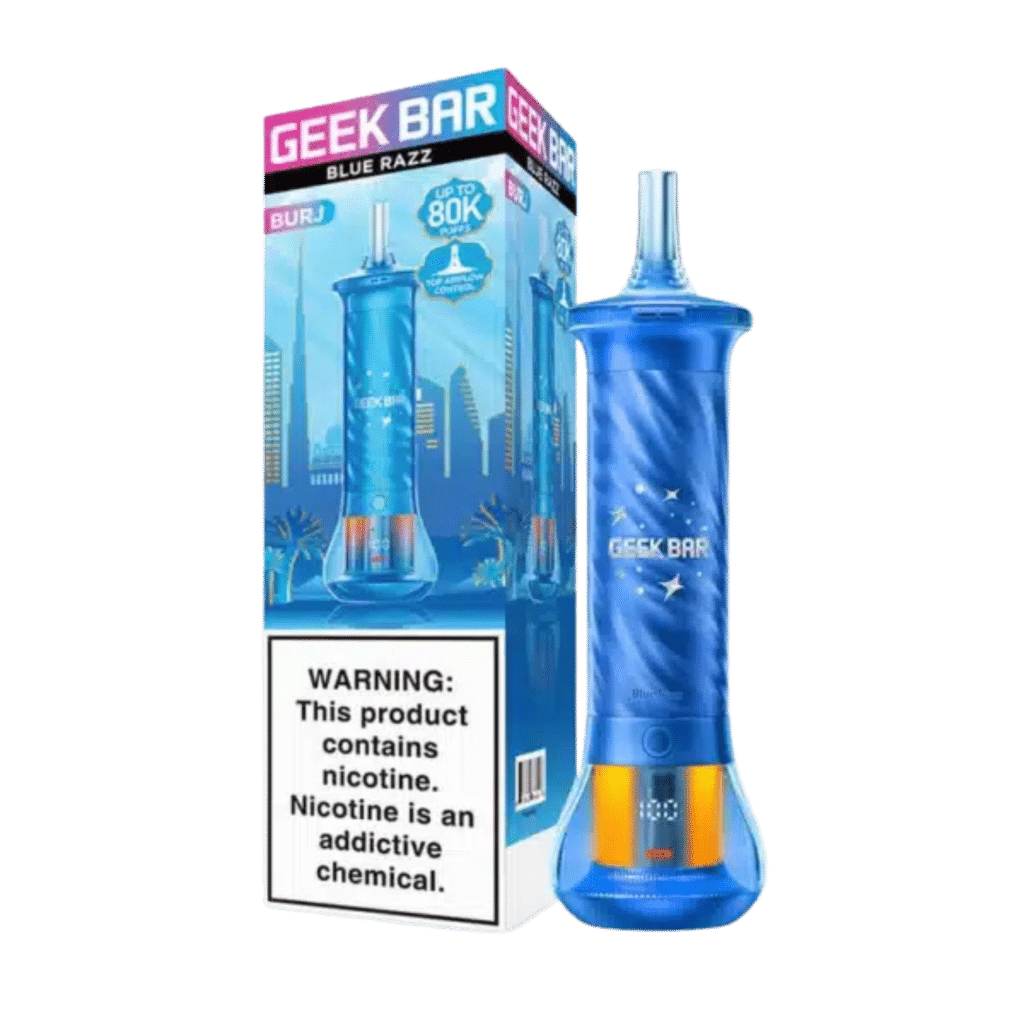 Geek Bar BURJ 80K Disposable Vape - Blueberry RAZZ