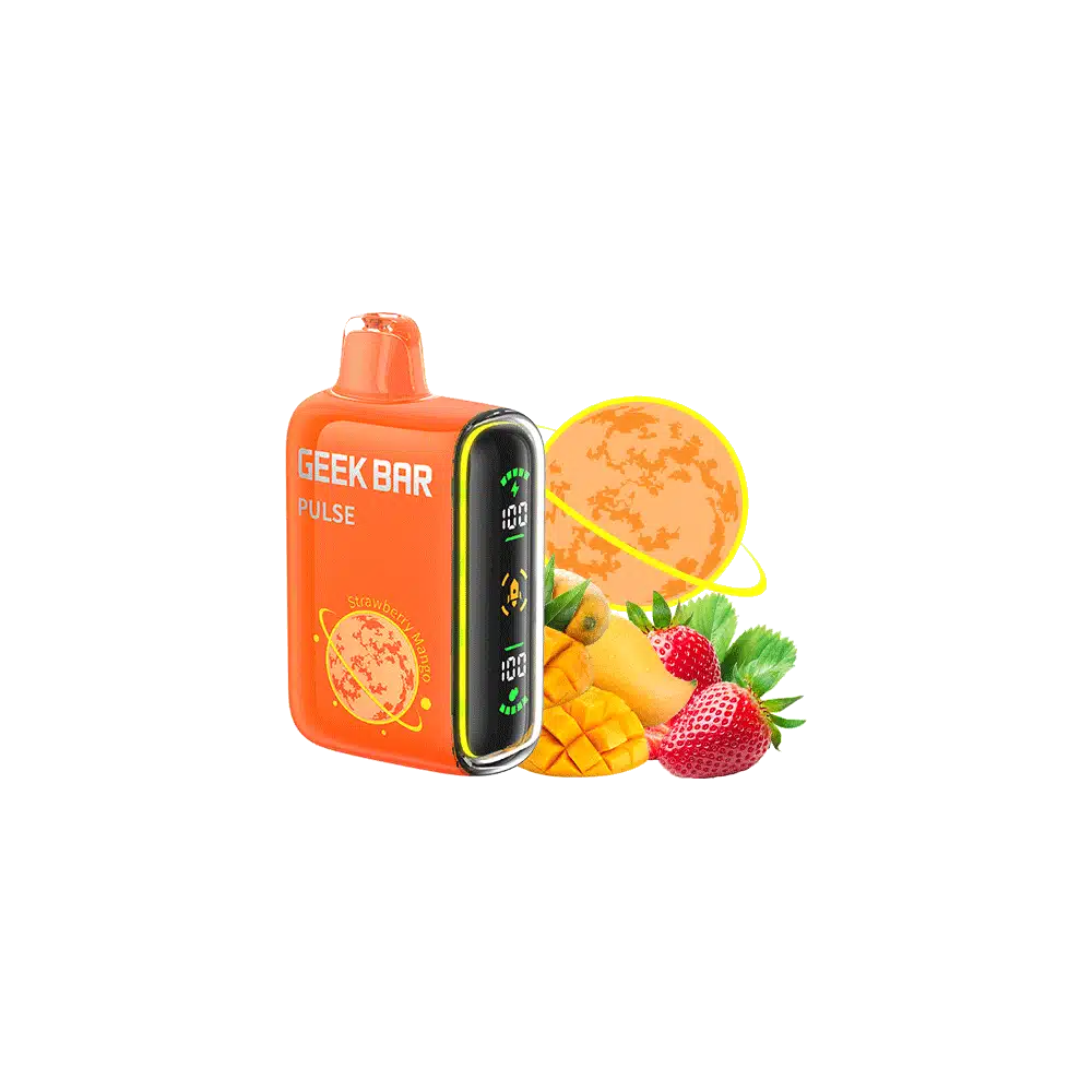 Geek Bar Pulse 15K Disposable Vape - Strawberry Mango product image