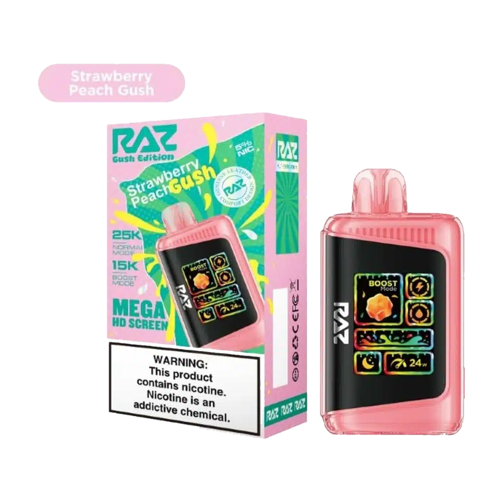 RAZ LTX 25K Disposable Vape - Strawberry Peach Gush product image