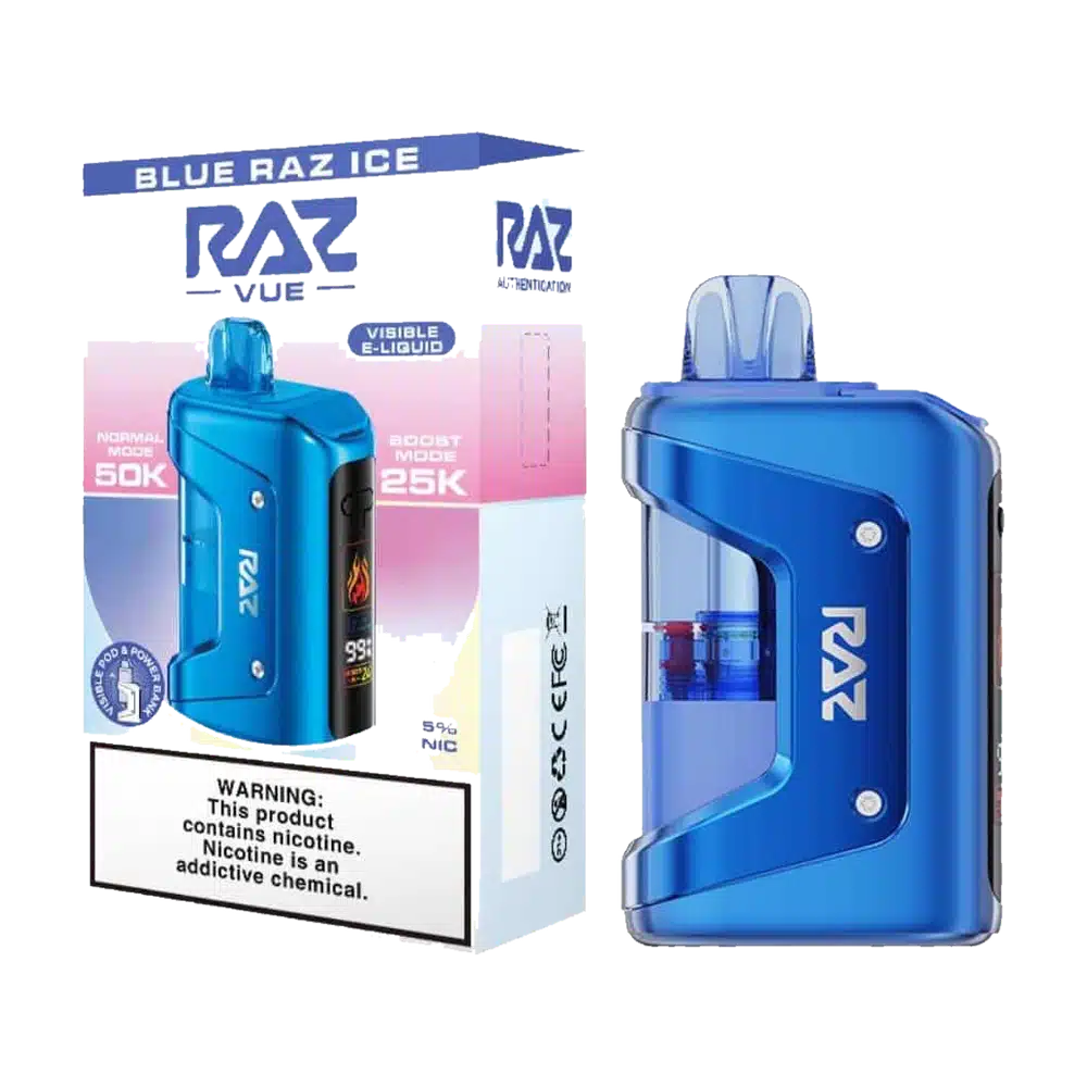 RAZ VUE 50K Disposable Kit - Blue Raz Ice product image