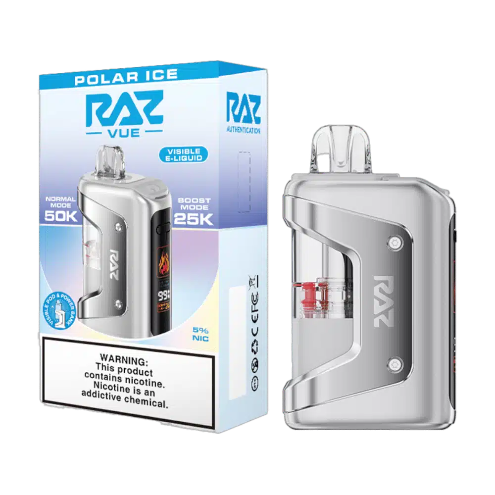 RAZ VUE 50K Disposable Kit - Polar Ice product image