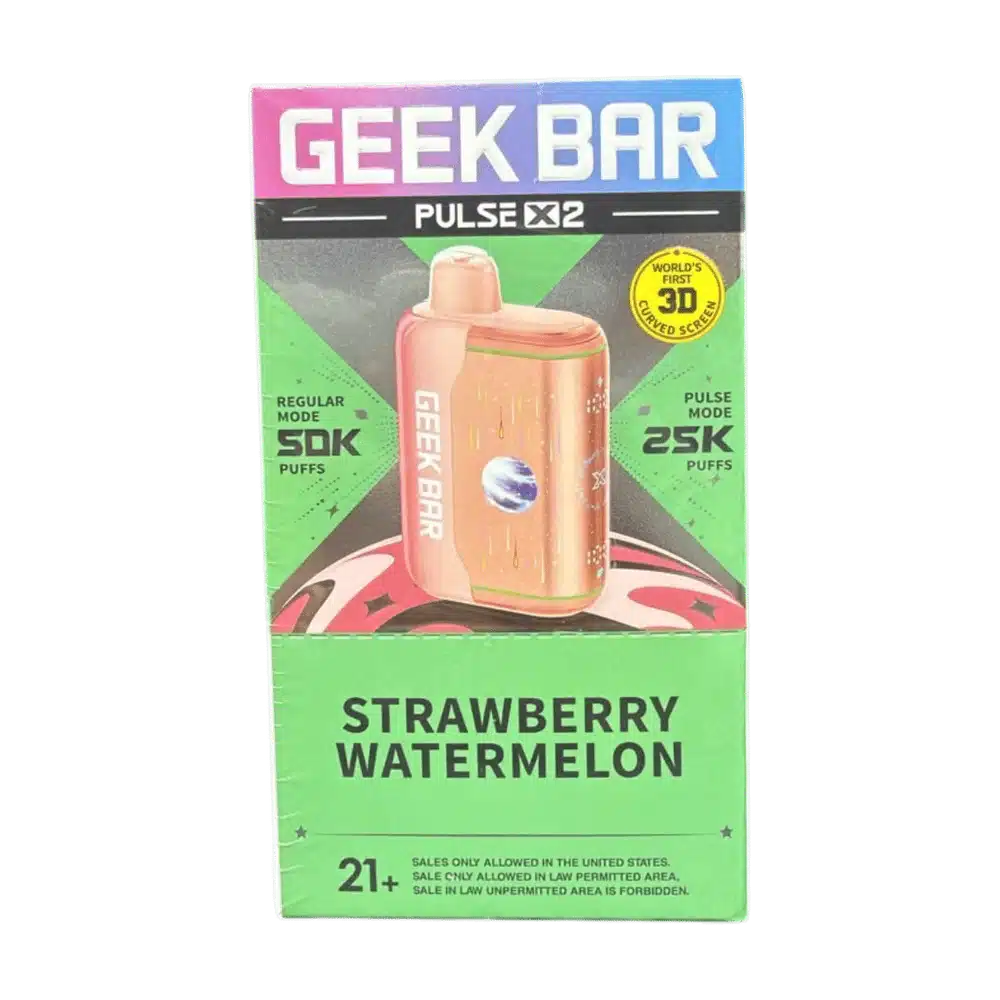 Geek Bar Pulse X2 50K Disposable Vape - Strawberry Watermelon product image