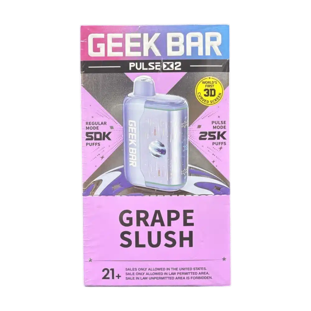Geek Bar Pulse X2 50K Disposable Vape - Grape Slush product image