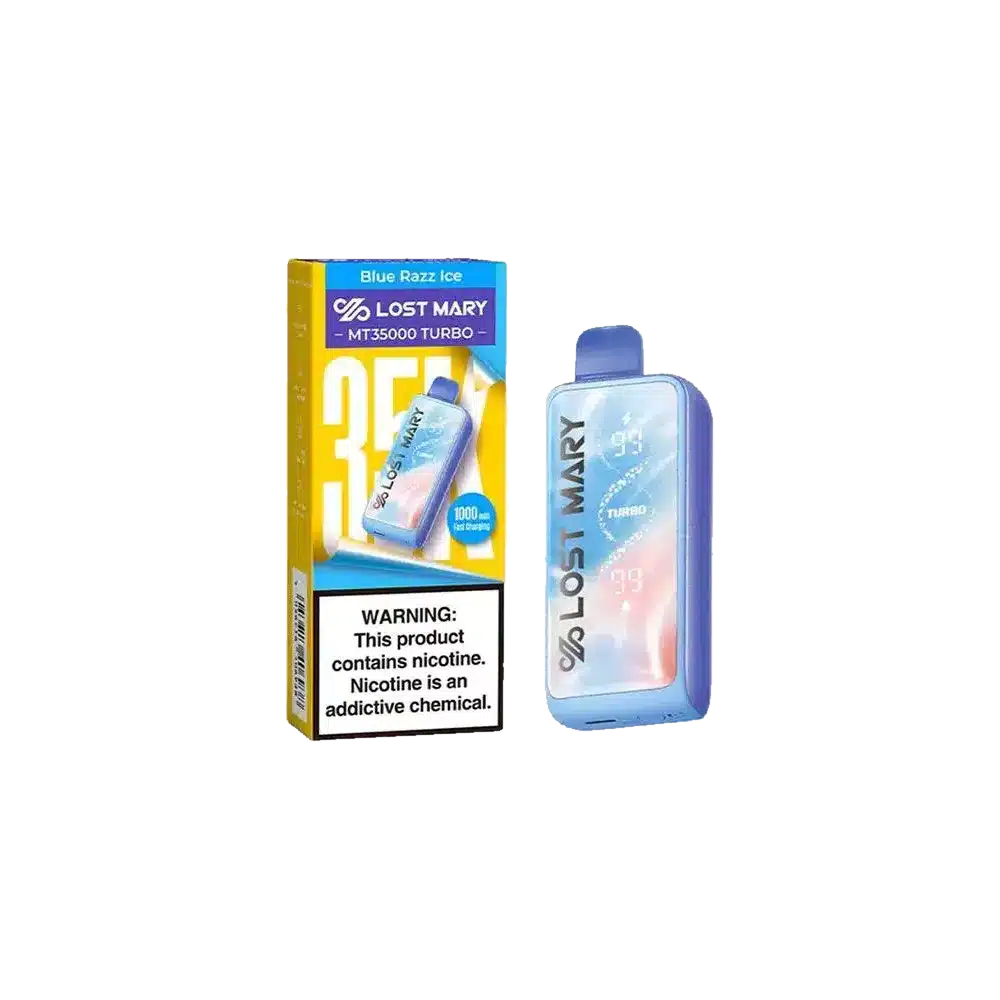 Lost Mary MT35000 Disposable Vape - Blue Razz Ice product image