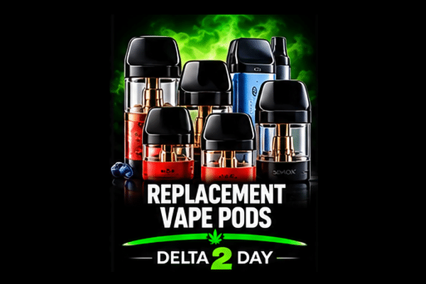 Replacement Vape Pods category at Delta 2 Day