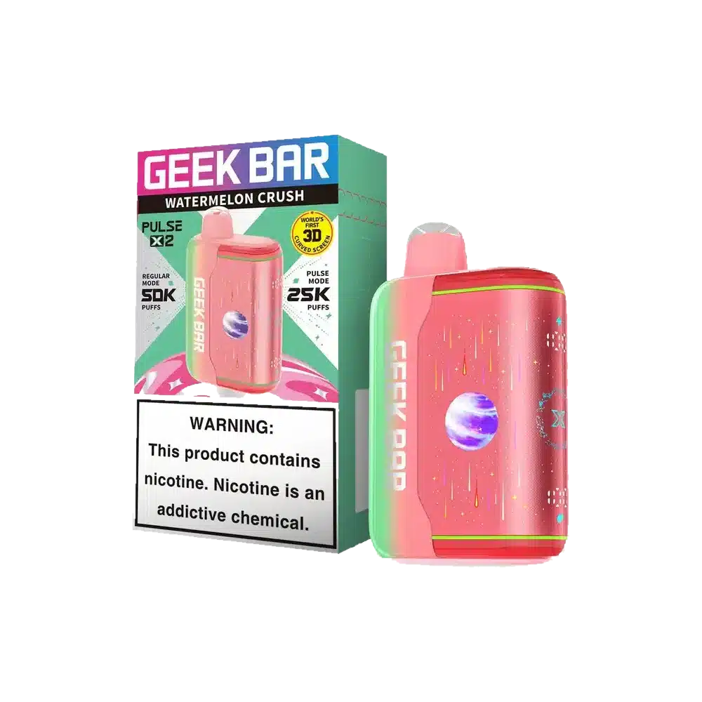 Geek Bar Pulse X2 50K Disposable Vape - Watermelon Crush product image